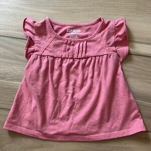 Oshkosh 2t flutter sleeve tee